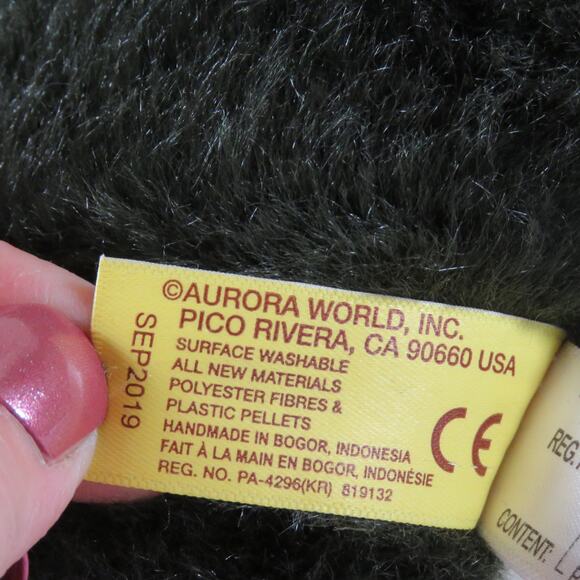 Aurora Miyoni Beagle Plush - Realistic Stuffed Animal Dog Puppy 9" - Picture 10 of 16